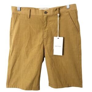 Craft + Flow NWT Boys' Brown Tan Standard Fit Bermuda Shorts Size 16